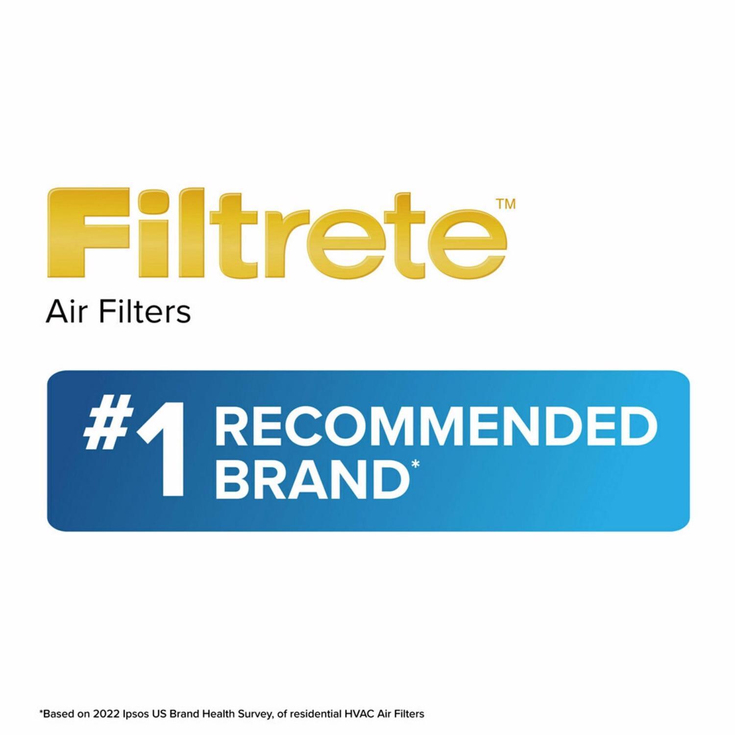 Filtrete 20 in. W X 30 in. H X 1 in. D 12 MERV Pleated Allergen Air Filter 1 pk