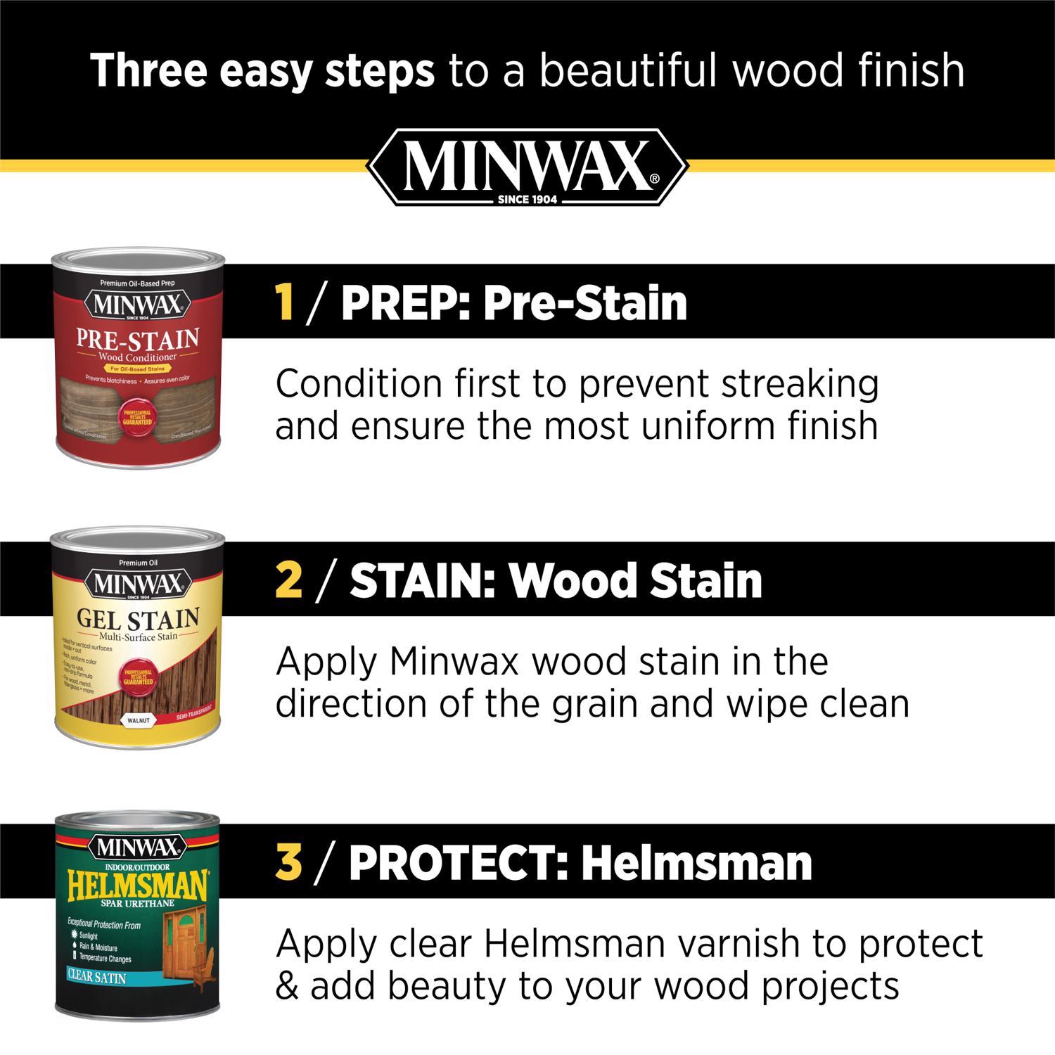 Minwax Helmsman Satin Clear Oil-Based Spar Urethane 1 gal