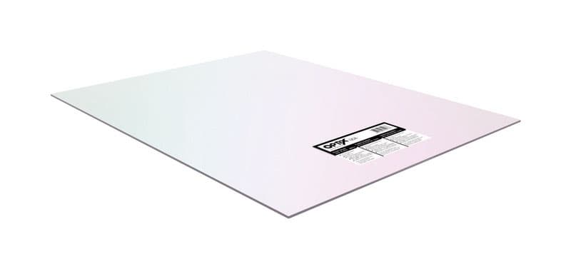Plaskolite Optix Clear Double Acrylic Sheet 24 in. W X 48 in. L X.220 in.