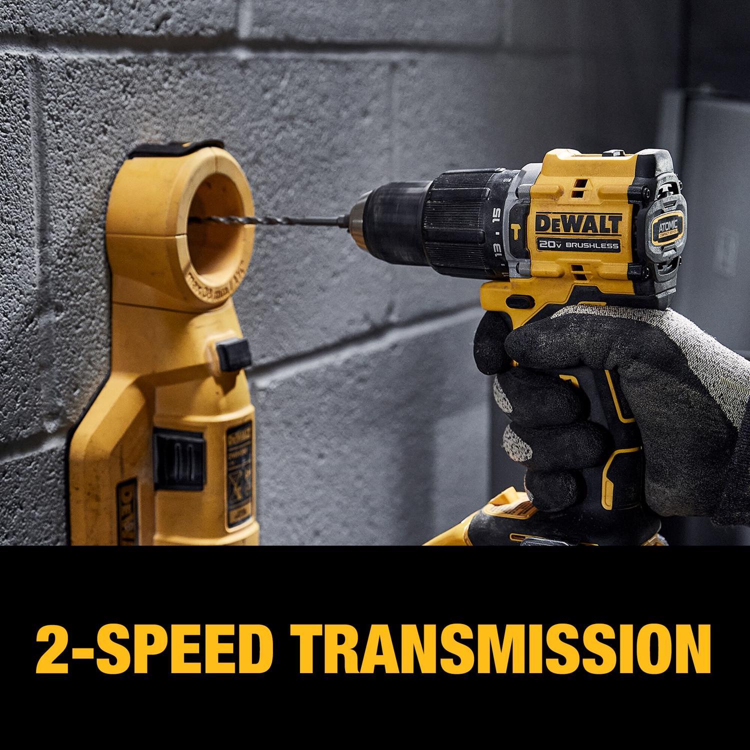 DeWalt 20V MAX Atomic 1/2 in. Brushless Cordless Hammer Drill Tool Only
