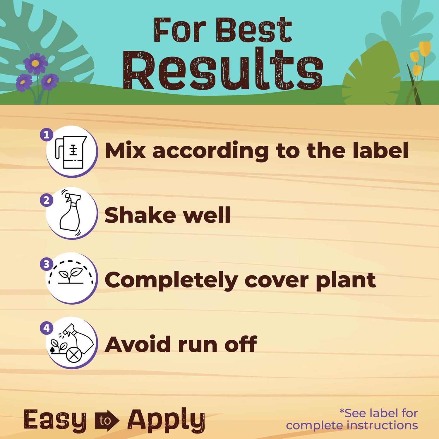 Bonide Captain Jacks Organic Insect Killer Liquid Concentrate 16 oz