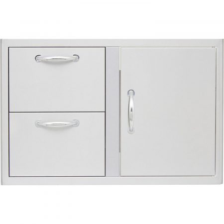 Blaze 32 Inch Access Door & Double Drawer Combo