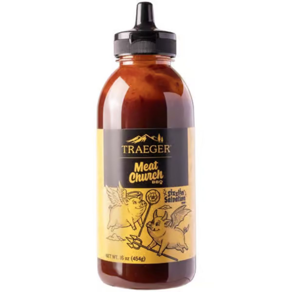 Traeger Meat Church Sizzlin Salvation BBQ Sauce 16 oz.