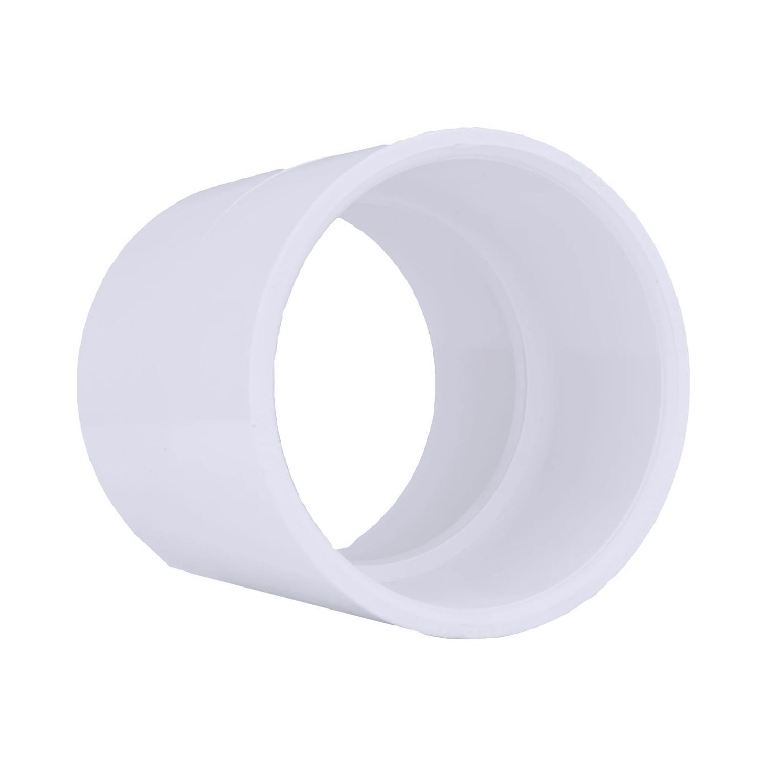 Charlotte Pipe Schedule 40 1/2 in. Slip X 1/2 in. D Slip PVC Coupling 10 pk