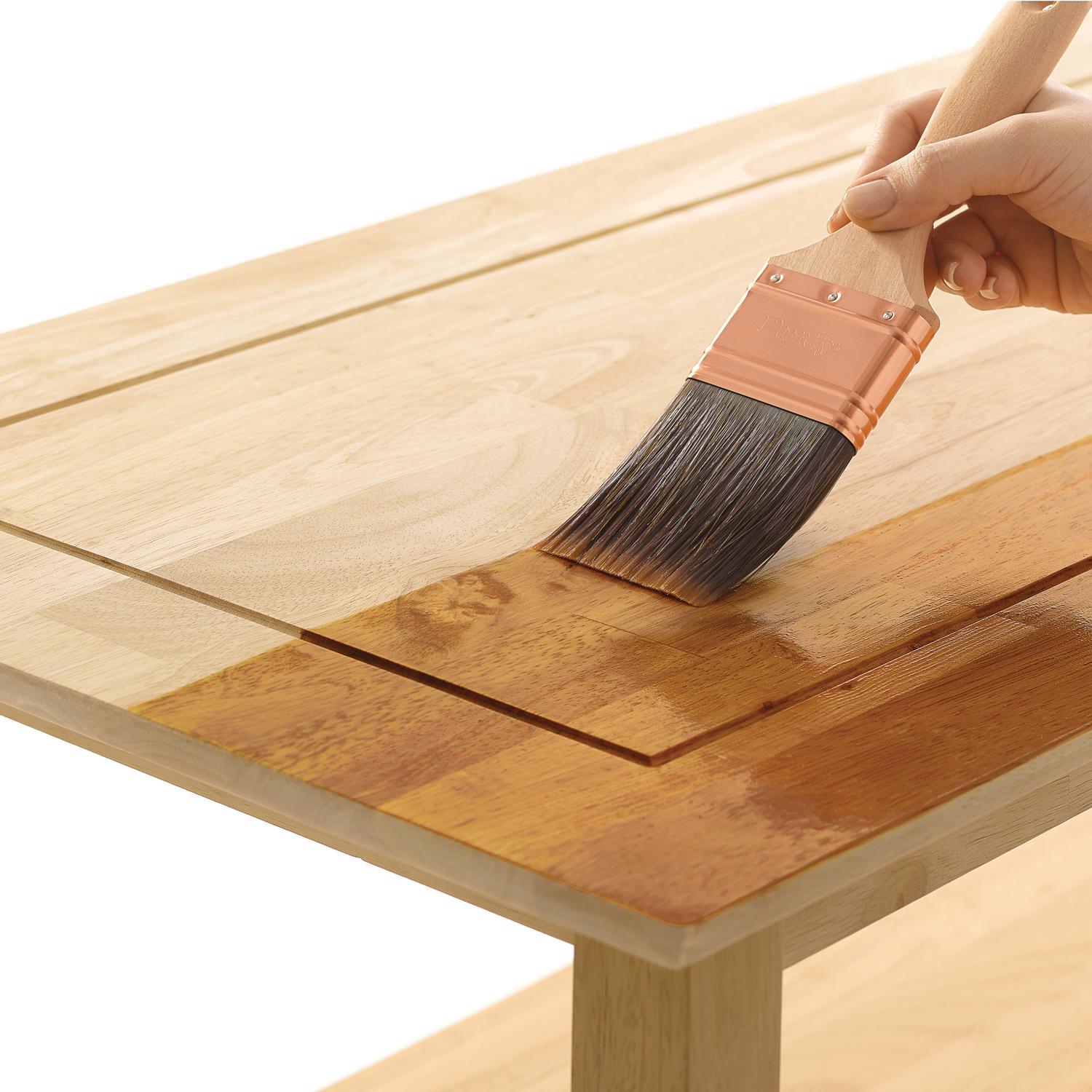 Minwax Wood Finish Semi-Transparent Ipswich Pine Oil-Based Penetrating Wood Stain 1/2 pt