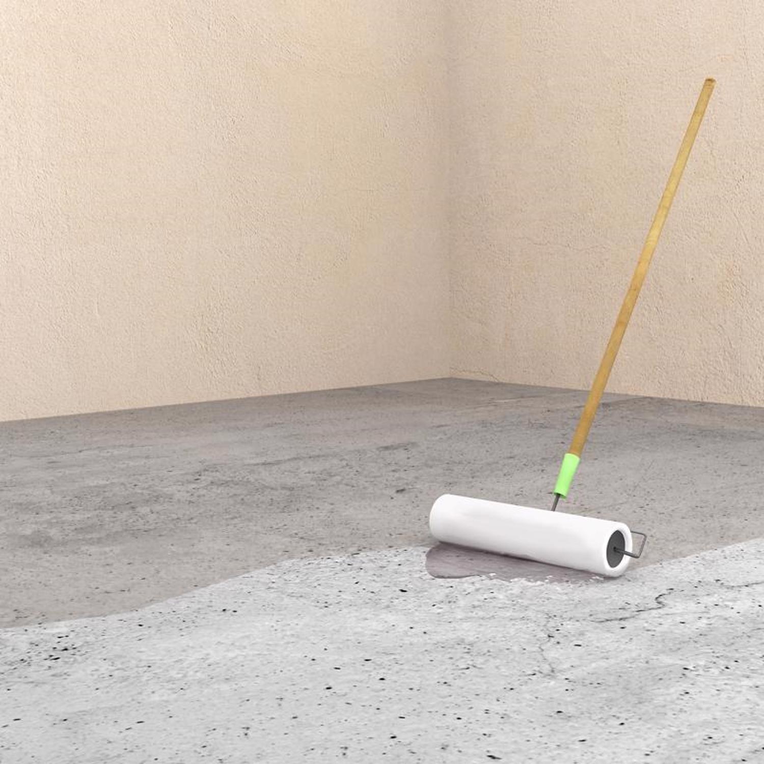 Drylok Floor and Wall High-Gloss Clear Latex Concrete and Masonry Sealer 1 gal