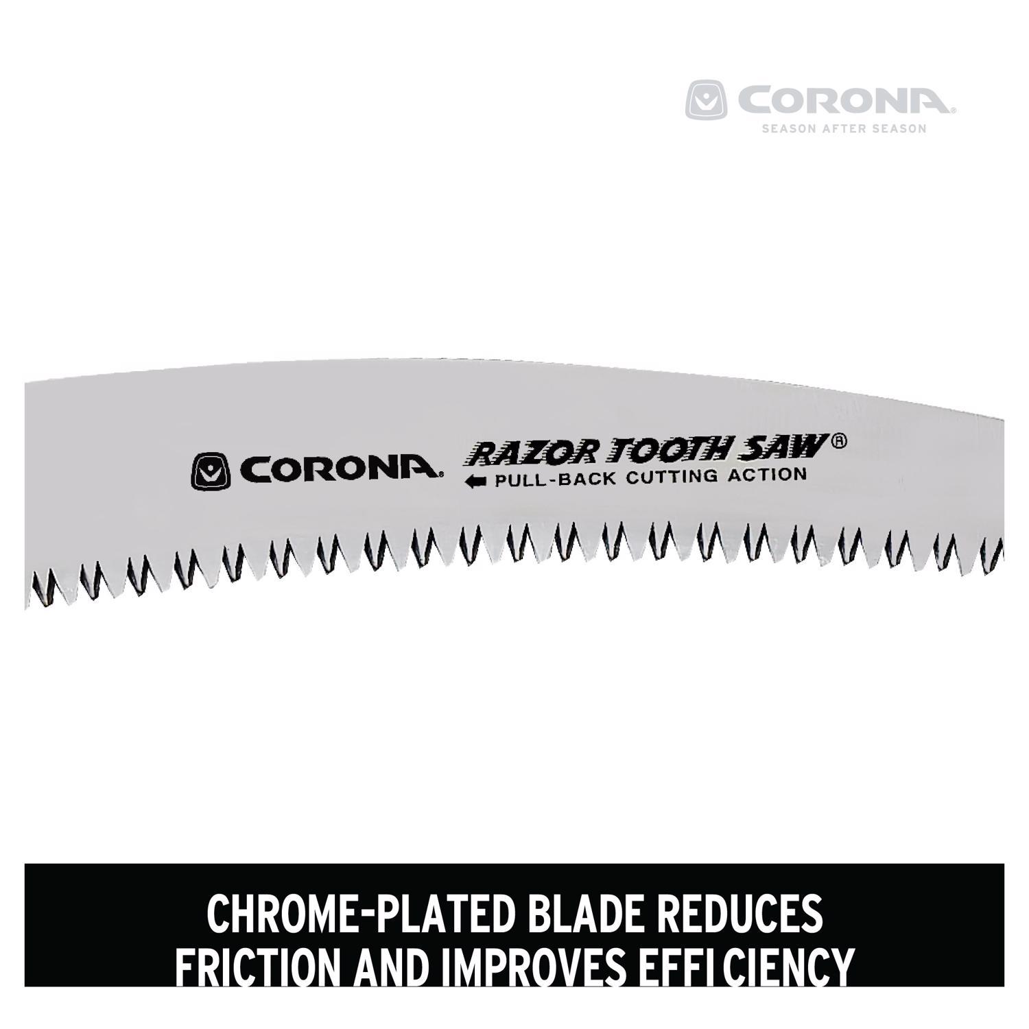 Corona Razortooth RS16020 5 in. Carbon Steel Curved Pruning Saw