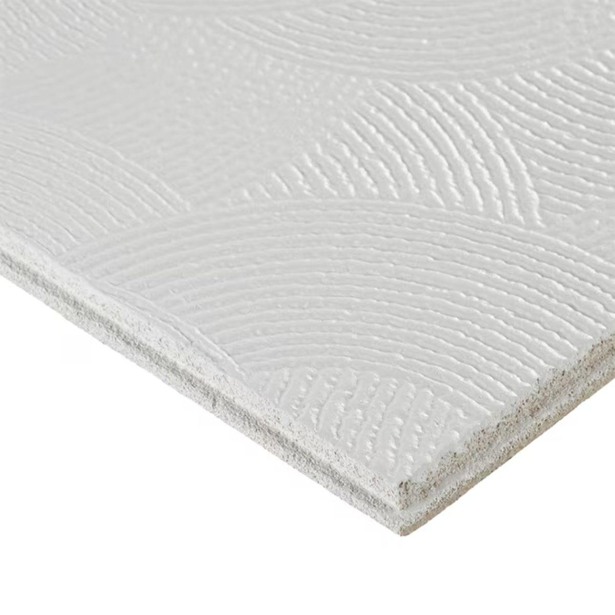 Armstrong Ceilings 1-ft. x 1-ft. PINEHURST White Mineral fiber Surface-mount Ceiling Tile