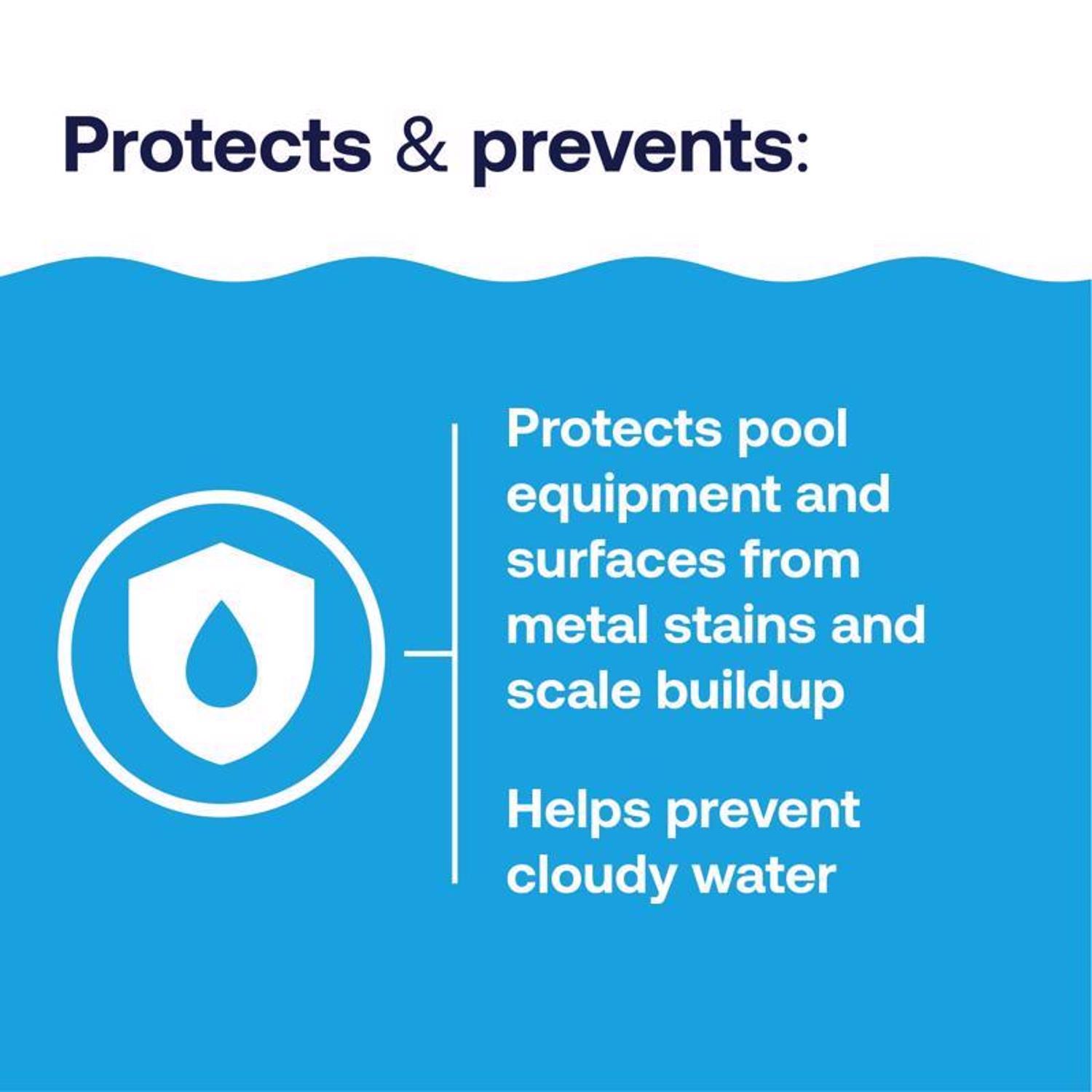 HTH Pool Care Liquid Metal & Stain Control 32 oz